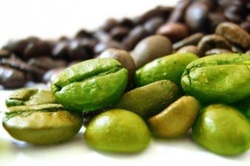Ziarna zielonej kawy